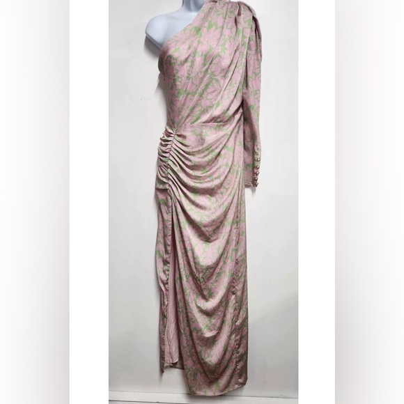 Free People x Azulu Sunny Satin Gown Size S. B27 - Picture 5 of 9